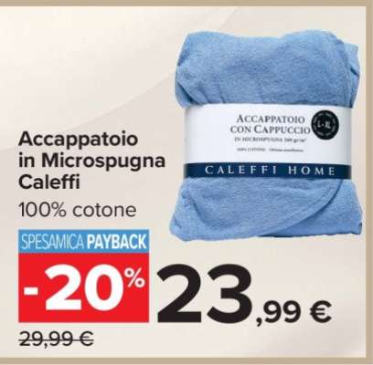 Accappatoio in Microspugna Caleffi