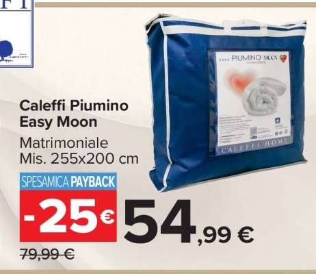 Caleffi Piumino Easy Moon