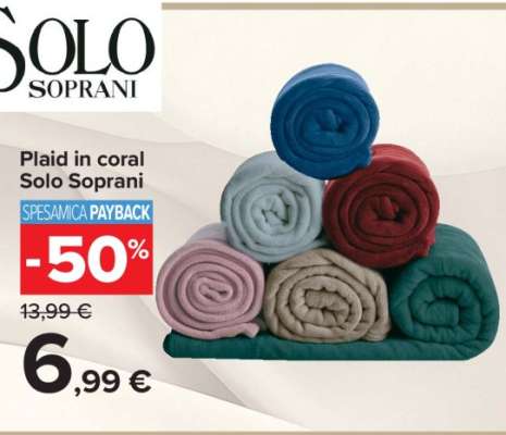 Plaid in Coral Solo Soprani