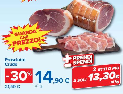 Prosciutto crudo