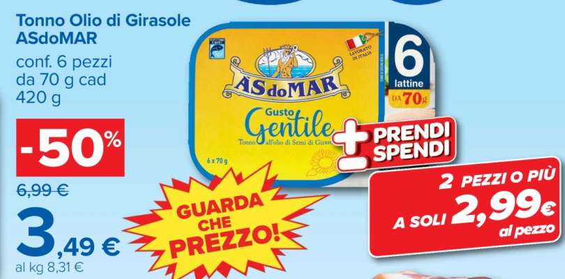 Tonno Olio di Girasole ASdoMAR