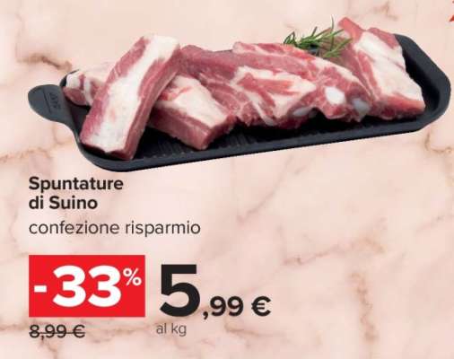 Spuntature di Suino