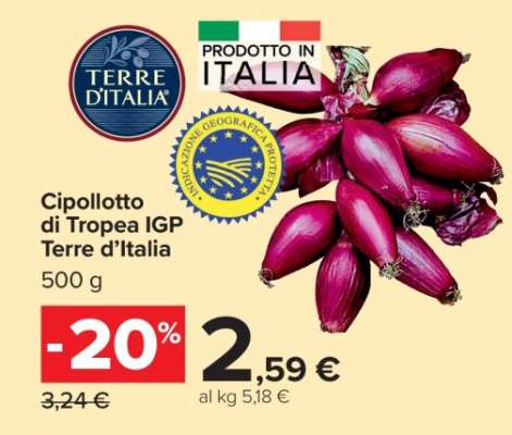 Cipollotto di Tropea IGP Terre d'Italia