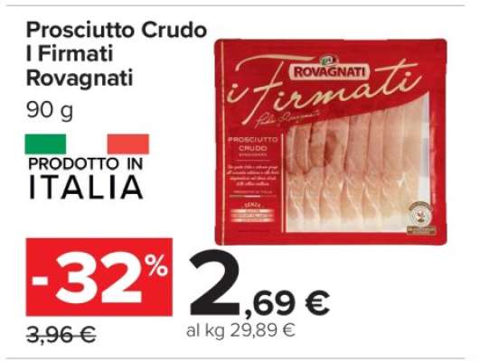 Prosciutto Crudo I Firmati Rovagnati