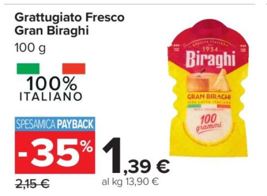 Grattugiato Fresco Gran Biraghi