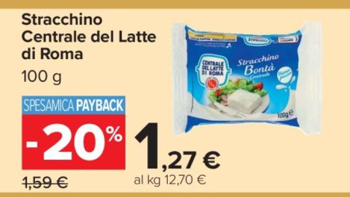 Stracchino Centrale del Latte di Roma