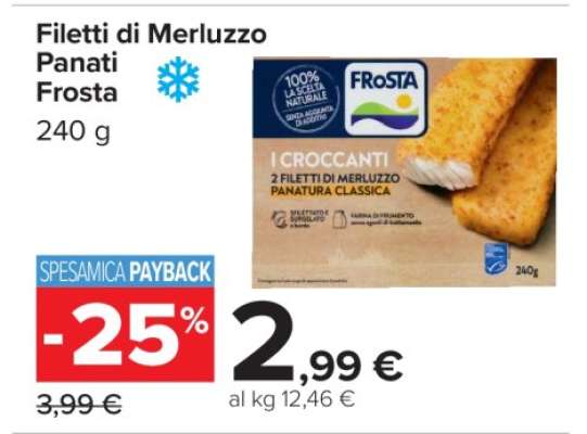 Filetti di Merluzzo Panati Frosta