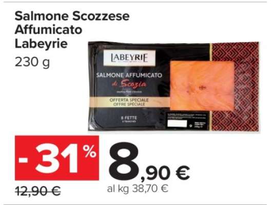 Salmone Scozzese Affumicato Labeyrie