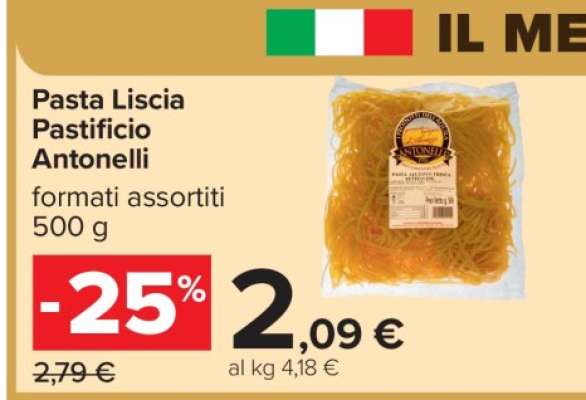 Pasta Liscia Pastificio Antonelli
