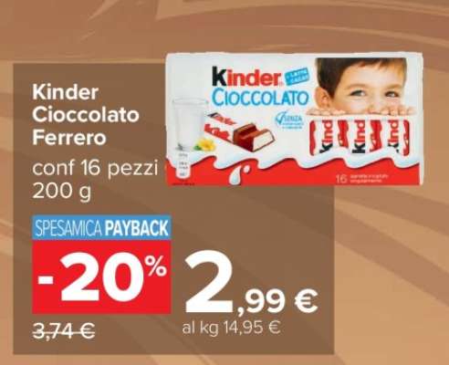 Kinder Cioccolato Ferrero