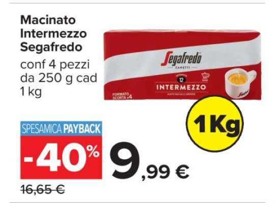 Macinato Intermezzo Segafredo