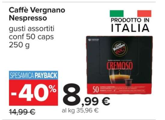 Caffè Vergnano Nespresso