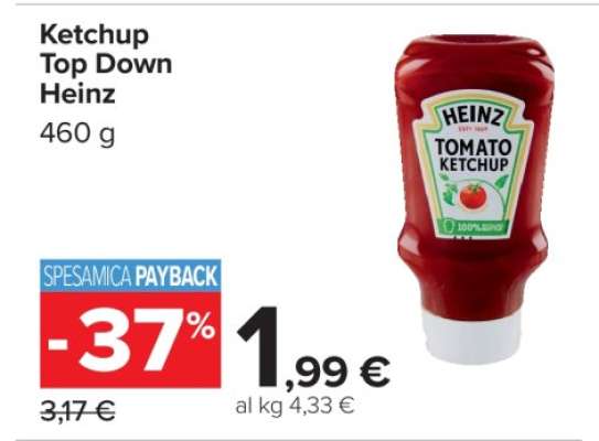 Ketchup Top Down Heinz