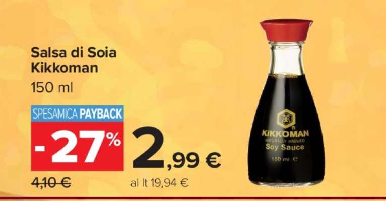 Salsa di soia Kikkoman
