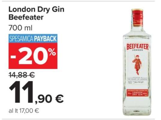 London Dry Gin Beefeater