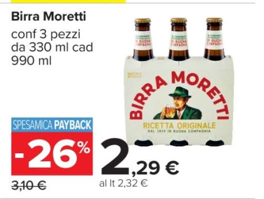 BIRRA MORETTI