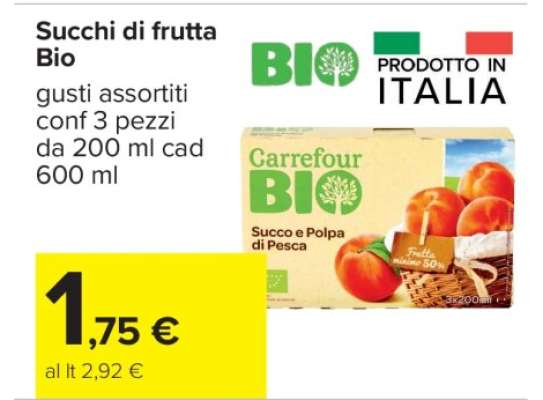 Succhi di Frutta Bio