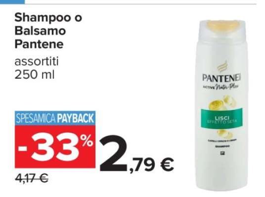 Shampoo o Balsamo Pantene