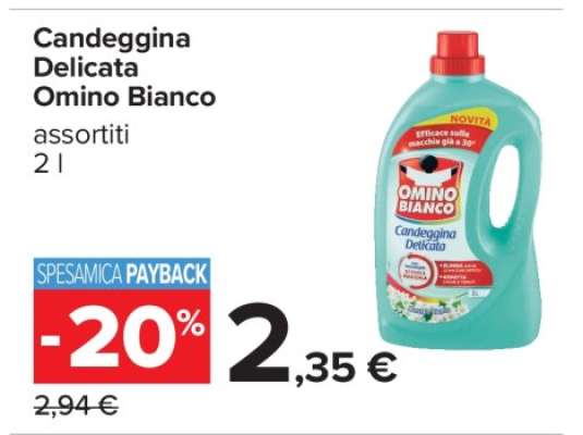 CANDEGGINA DELICATA OMINO BIANCO