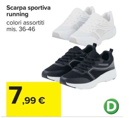 Scarpa sportiva running