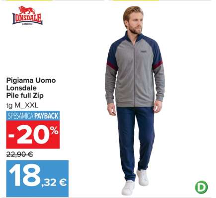 Pigiama Uomo Lonsdale