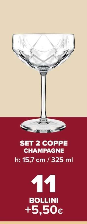 SET 2 COPPE CHAMPAGNE