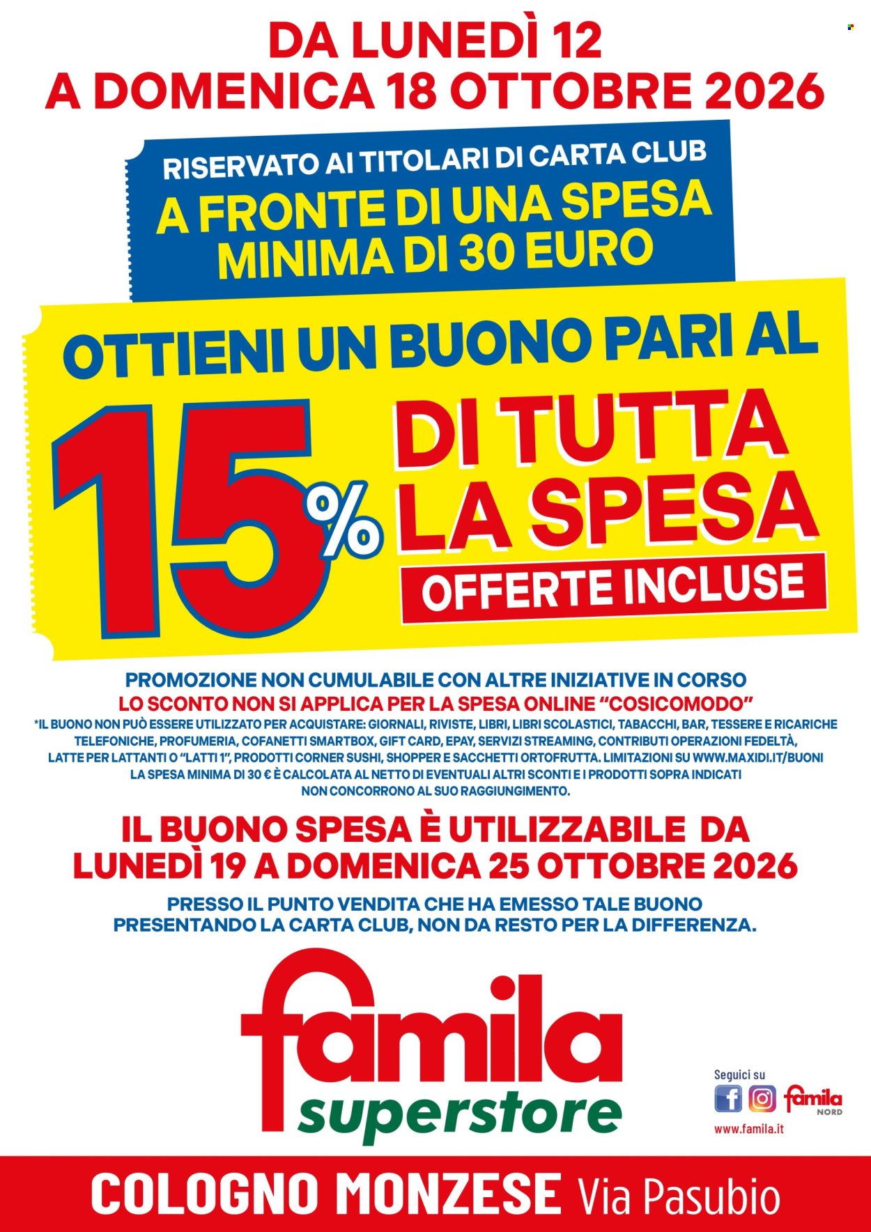 Leták Famila - 12.10.2026 - 18.10.2026. Strana 2