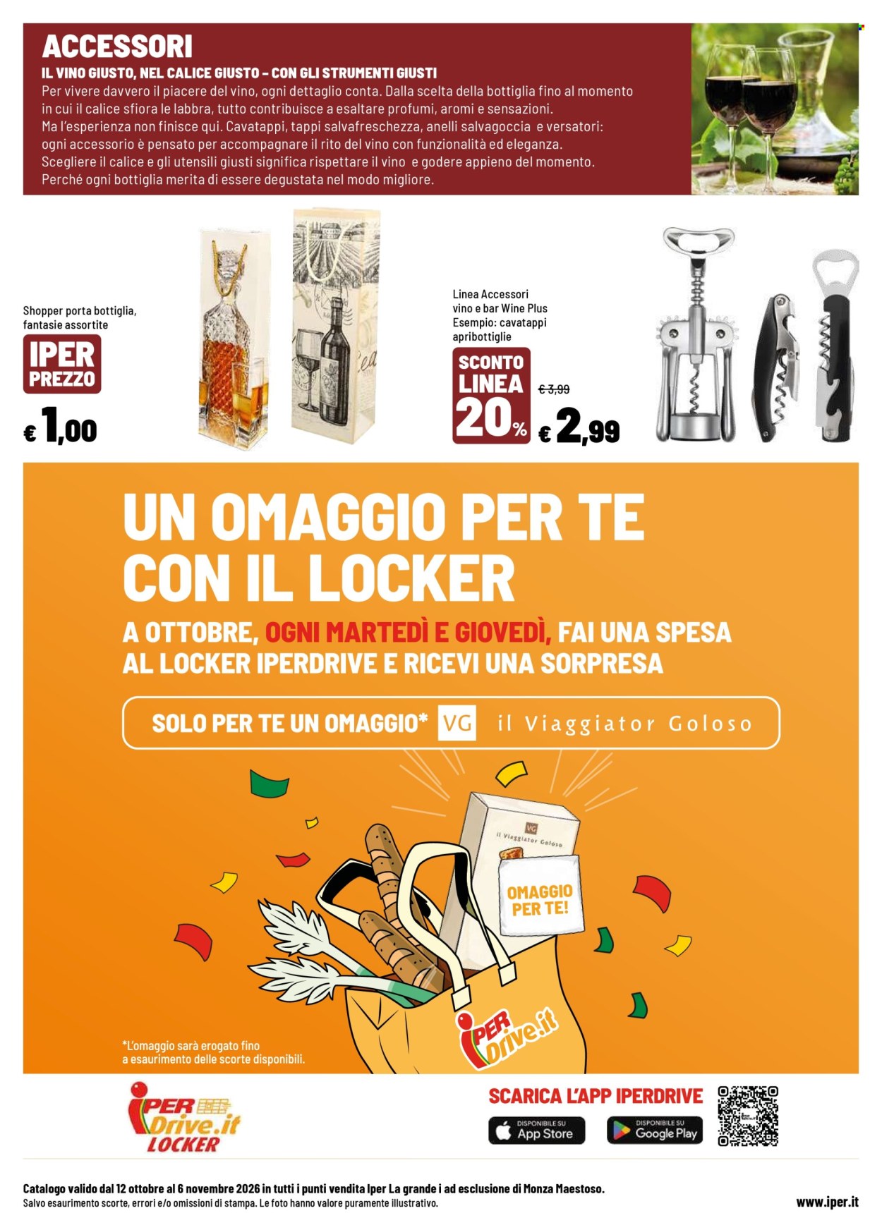Volantino Iper, La grande i - 12/10/2026 - 6/11/2026. Pagina 40