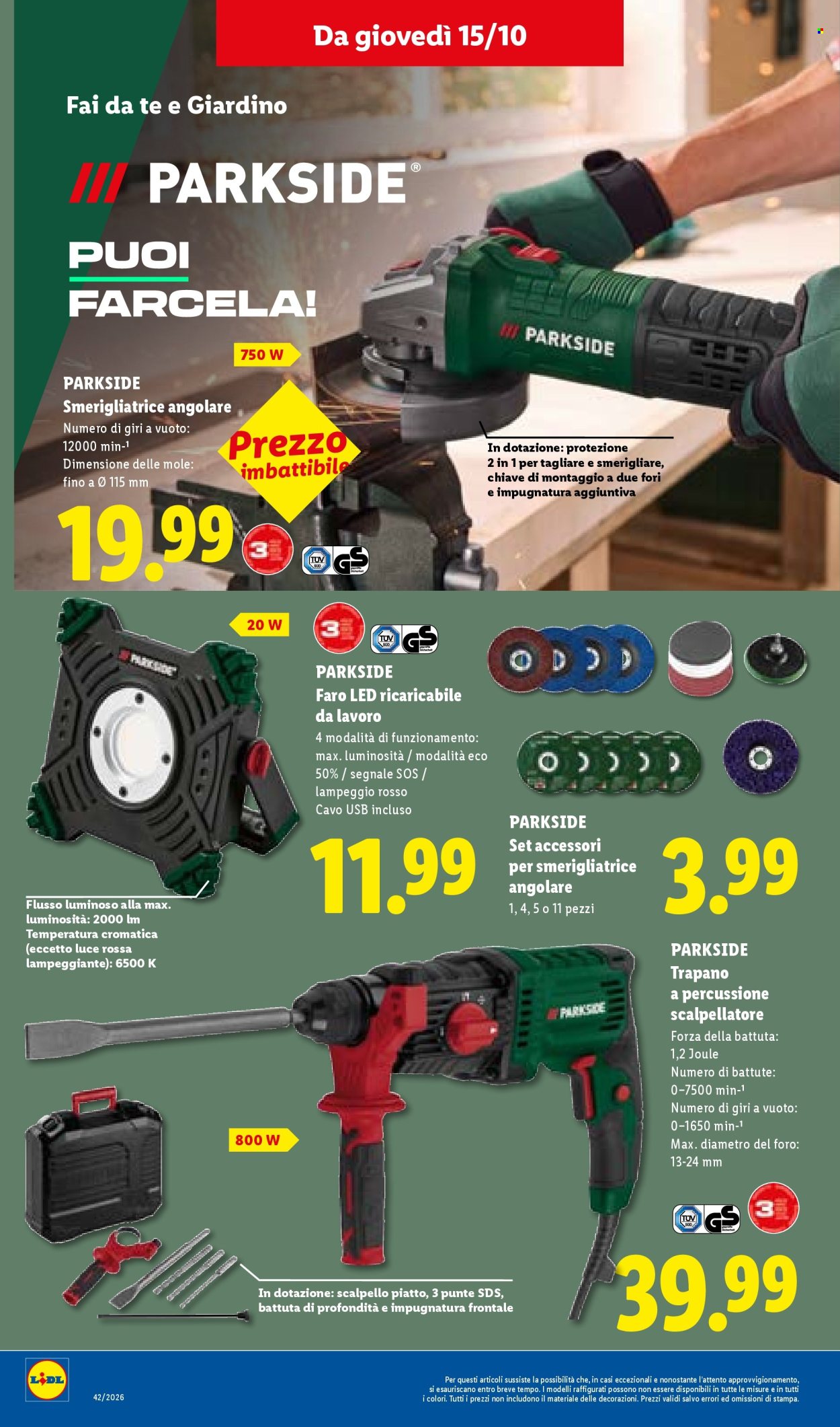 Volantino Lidl - 15/10/2026 - 21/10/2026. Pagina 32