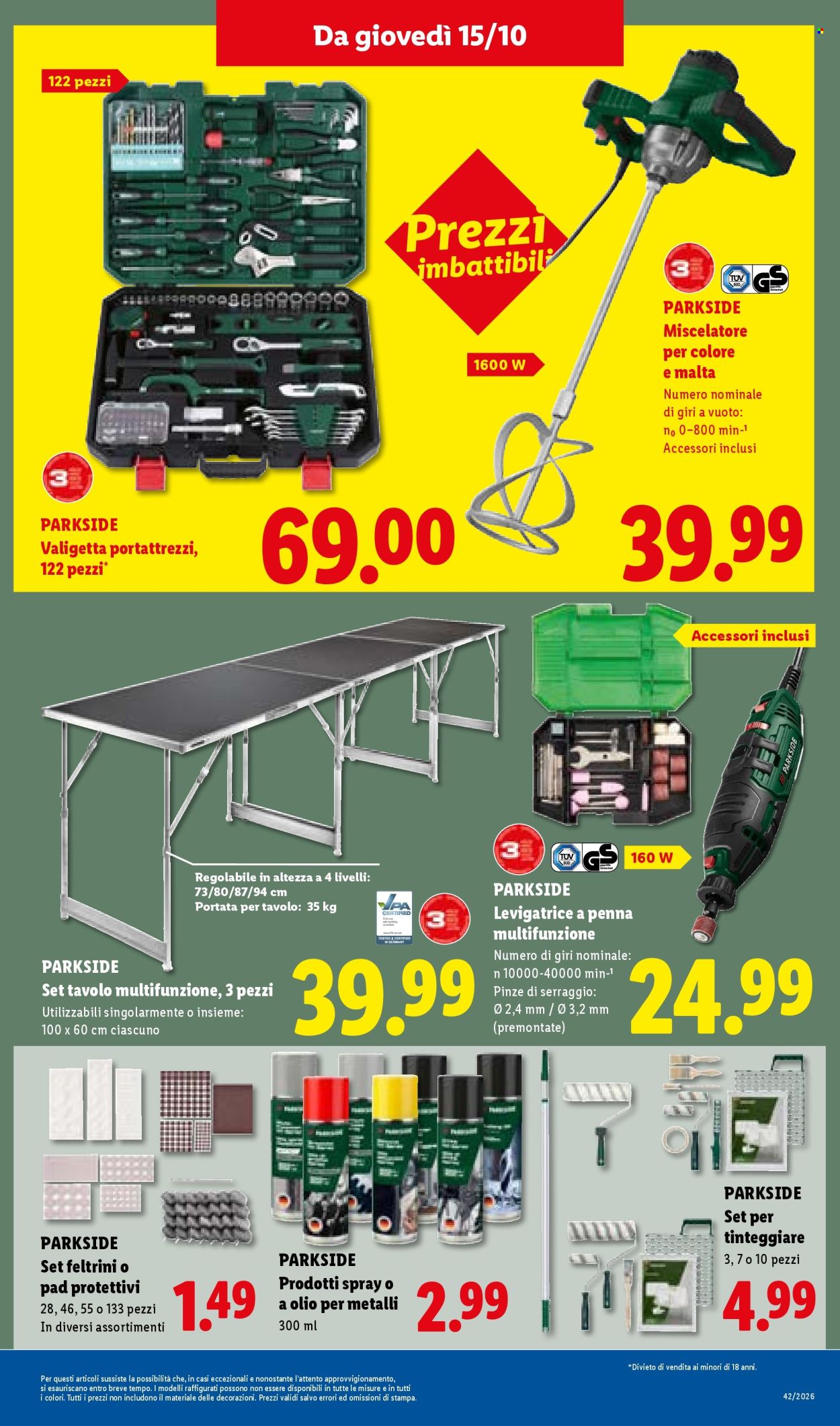 Volantino Lidl - 15/10/2026 - 21/10/2026. Pagina 33