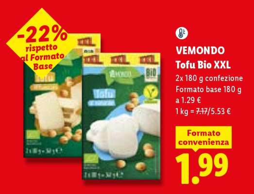 Vemondo Tofu Bio XXL