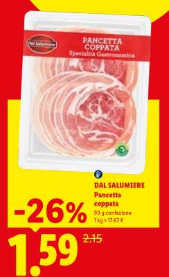 Dal Salumiere Pancetta coppata