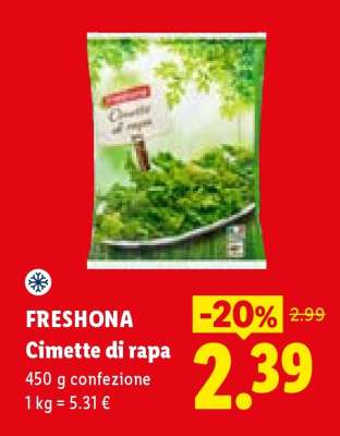 Freshona Cimette di rapa