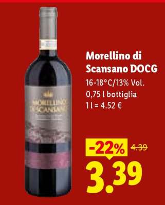 MORELLINO DI SCANSANO DOCG