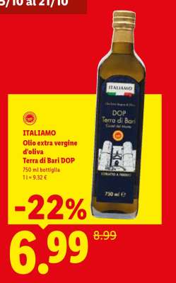 ITALIAMO Olio extra vergine d'oliva Terra di Bari DOP