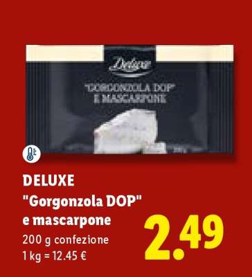 Deluxe Gorgonzola DOP e mascarpone