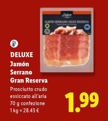DELUXE Jamón Serrano Gran Reserva