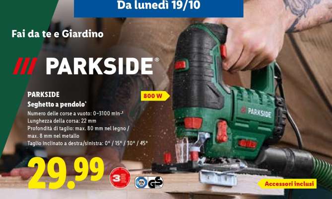 PARKSIDE Seghetto a pendolo