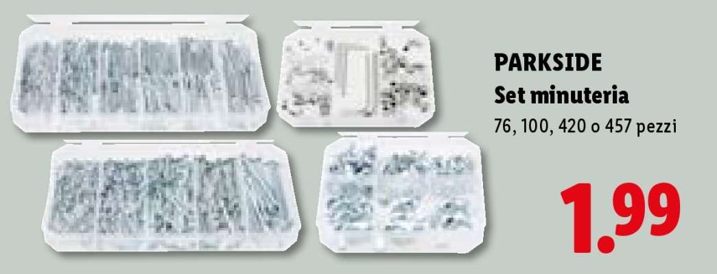 PARKSIDE Set minuteria