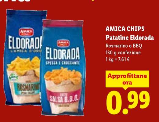 AMICA CHIPS Patatine Eldorada