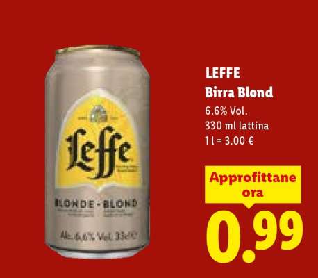Leffe Birra Blond