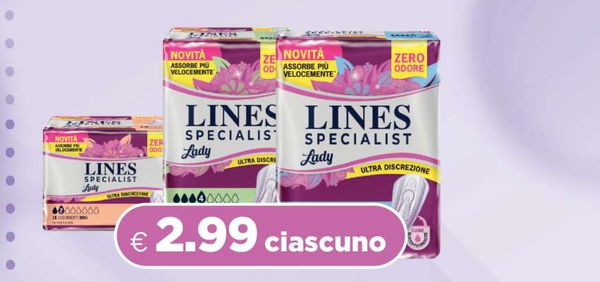 LINES SPECIALIST LADY