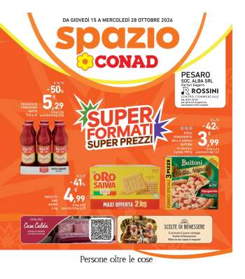 Volantino Spazio Conad - 15/10/2026 - 28/10/2026.