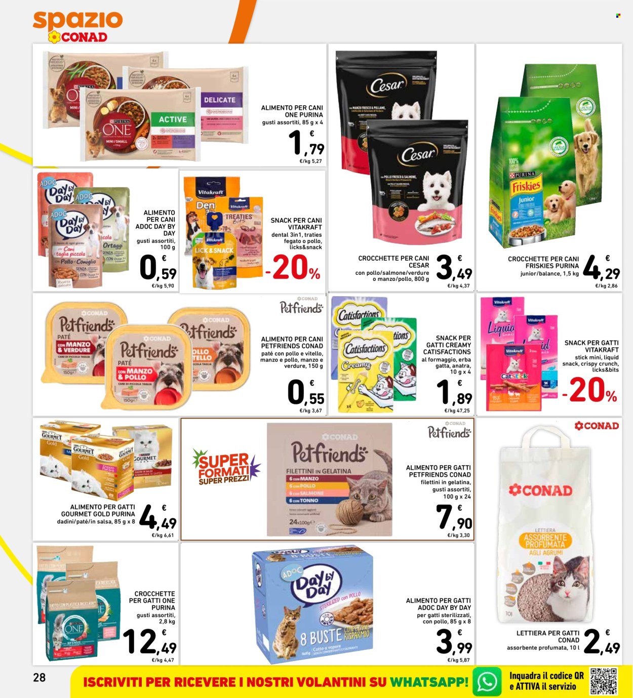 Leták Spazio Conad - 15.10.2026 - 28.10.2026. Strana 28
