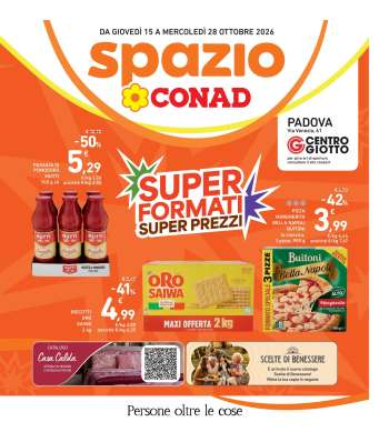 Volantino Spazio Conad - 15/10/2026 - 28/10/2026.