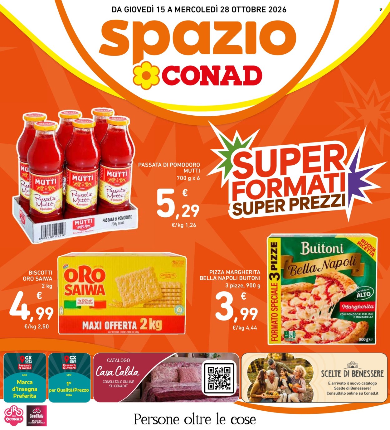 Volantino Spazio Conad - 15/10/2026 - 28/10/2026. Pagina 1