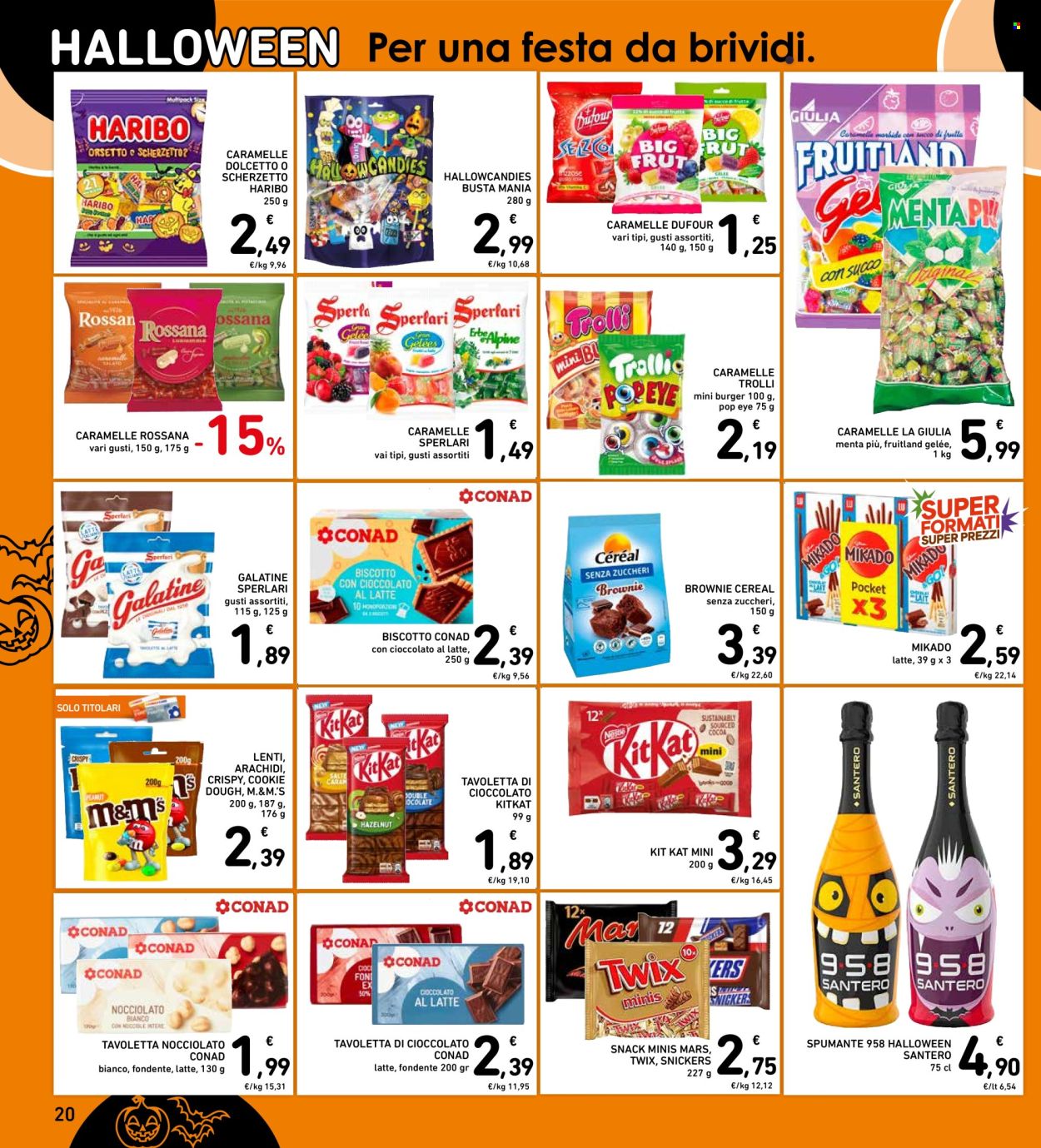 Leták Spazio Conad - 15.10.2026 - 28.10.2026. Strana 20