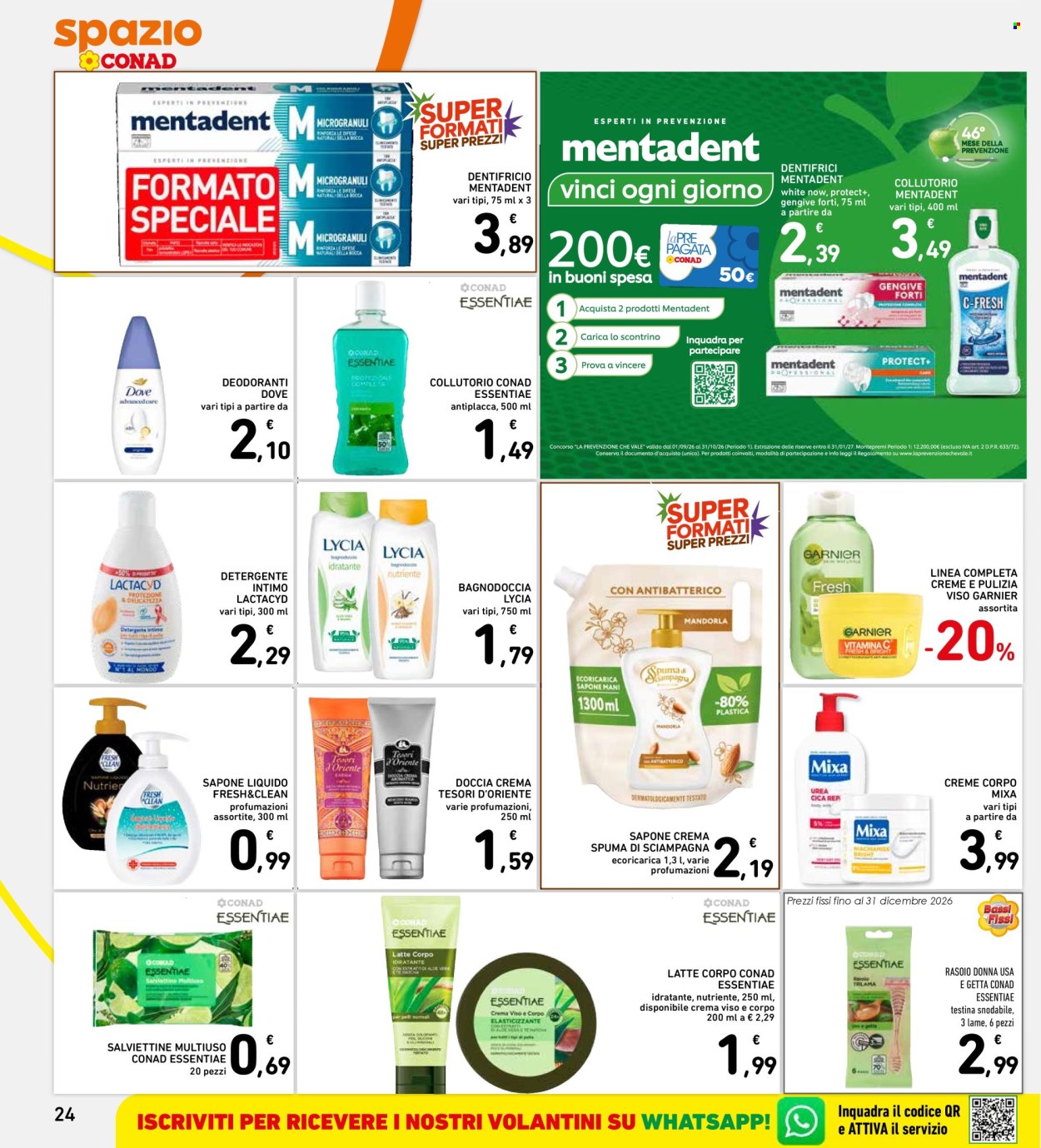 Leták Spazio Conad - 15.10.2026 - 28.10.2026. Strana 24