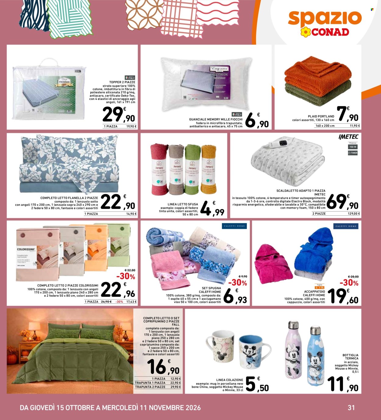 Leták Spazio Conad - 15.10.2026 - 28.10.2026. Strana 31