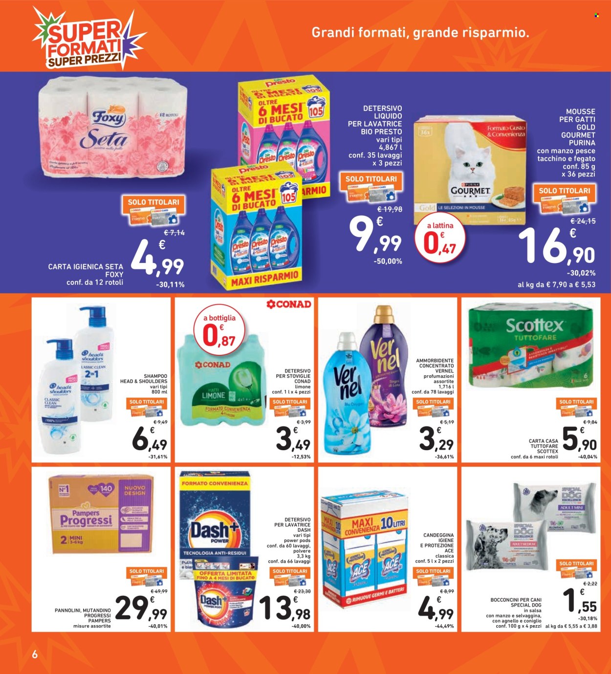 Leták Spazio Conad - 16.10.2026 - 29.10.2026. Strana 6